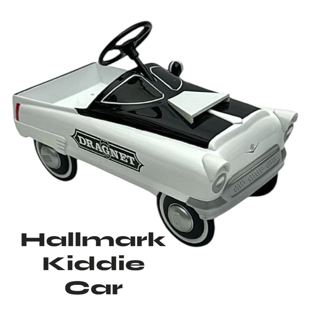 Hallmark Kiddie Car Classics 1956 Garton Dragnet Police Pedal Car Collectible